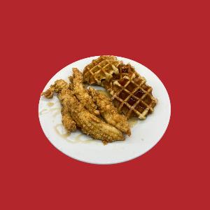 Image for 2 Waffles 3 Tenders.