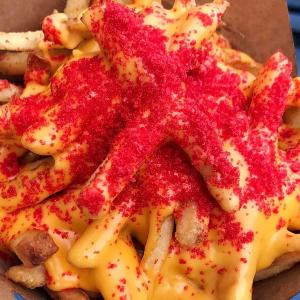 large Hot Cheetos Cheese Fries