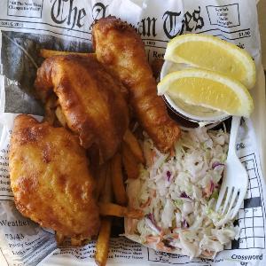 3 Piece Fish Dinner With House Slaw