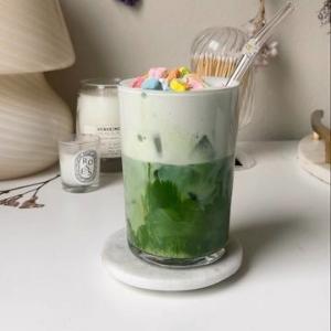 Matcha glacé céréales