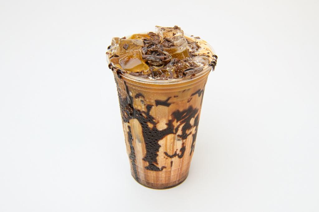 Latté glacé mocha 