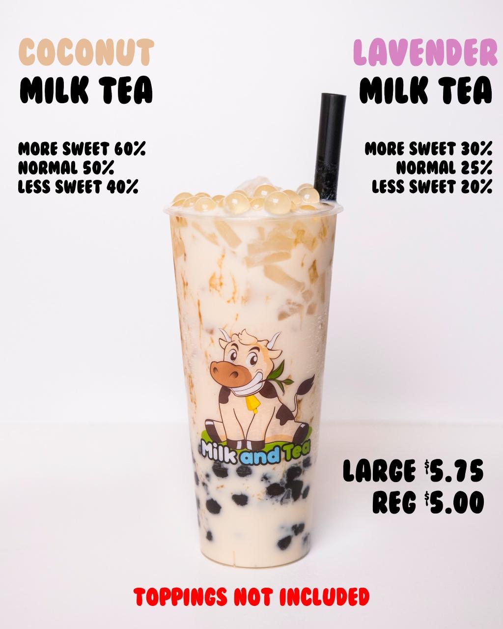 Lavender Milk Tea