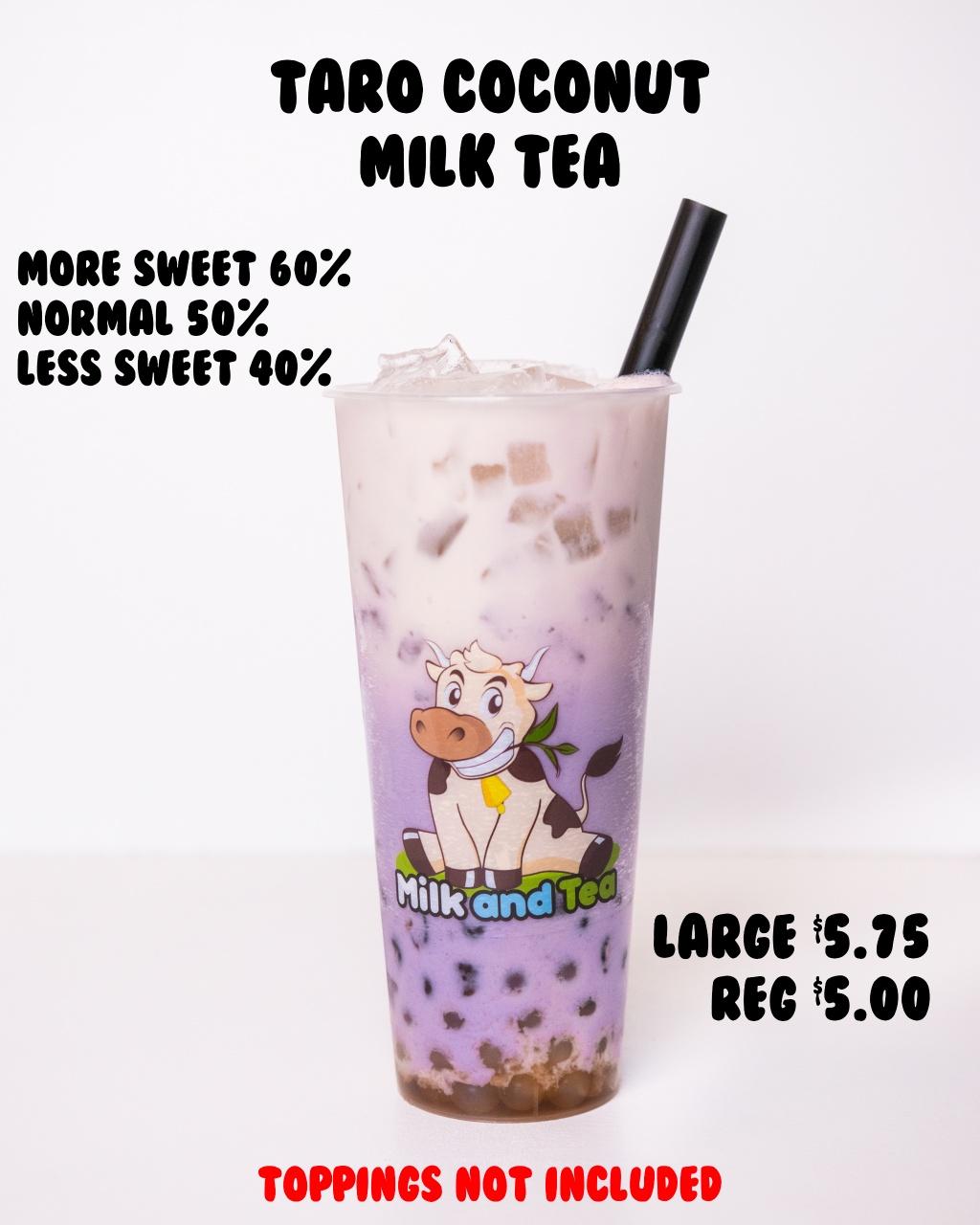 Taro Coconut milk tea