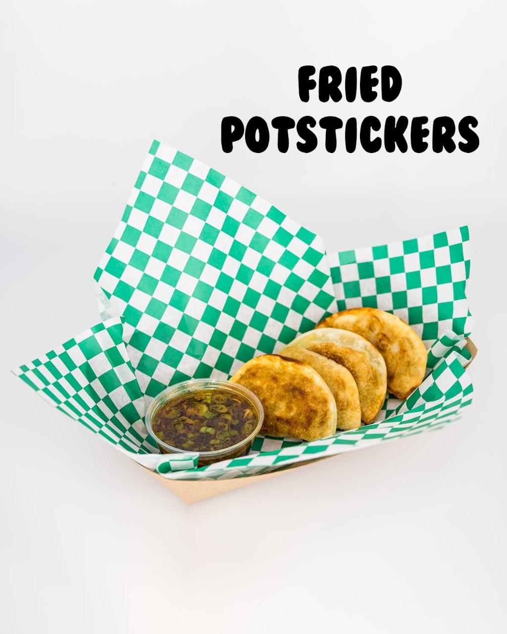 Image for Fried Potstickers (Vegetarian, Hacow Chay)).
