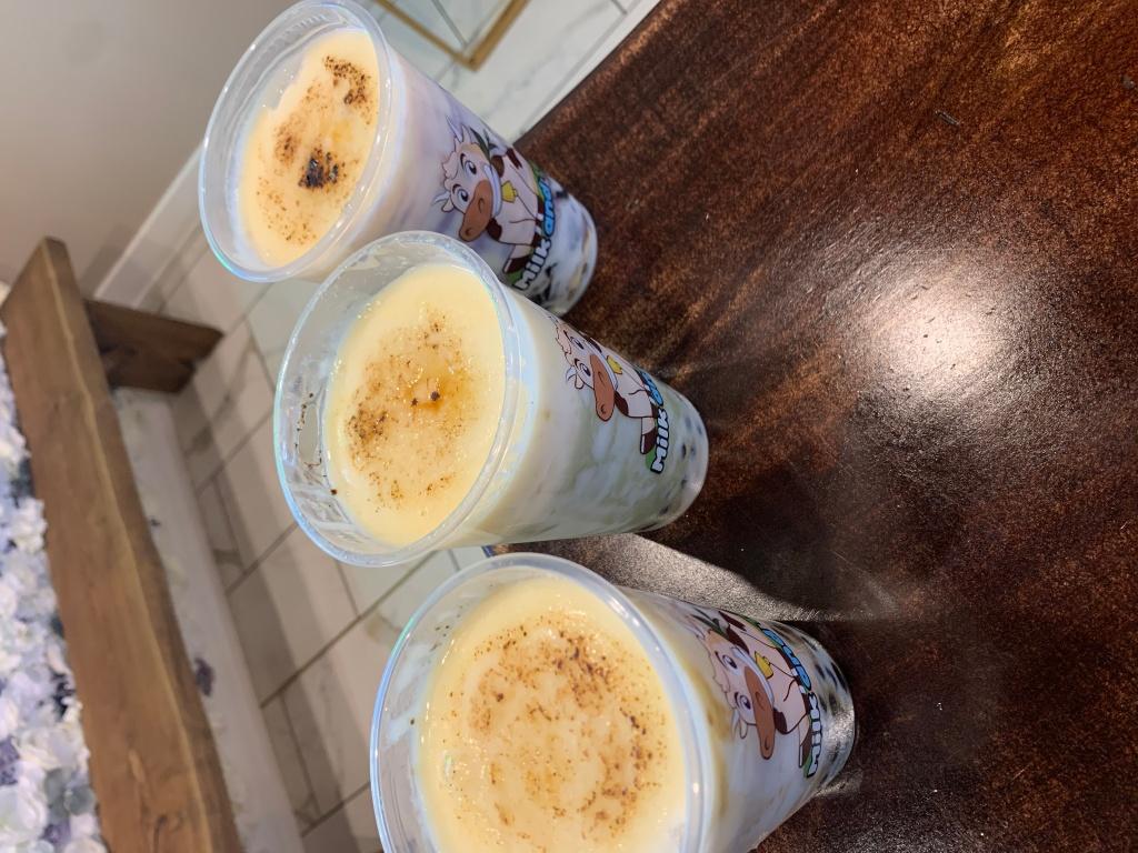 Crème Brûlée Matcha (Cheese Whip)