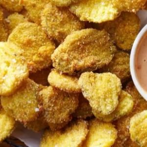 Image for Fried Pickle Chips.