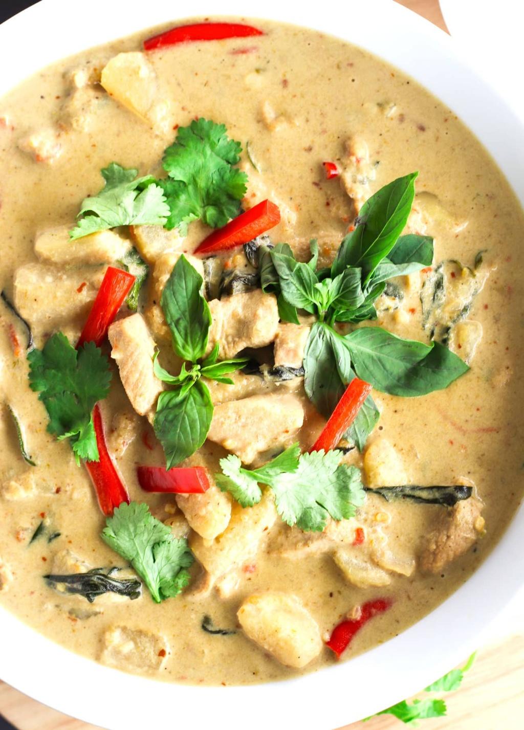 Green Curry w/ Rice