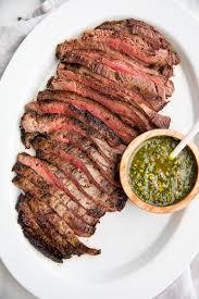 Chimichurri Flank Steak for 10