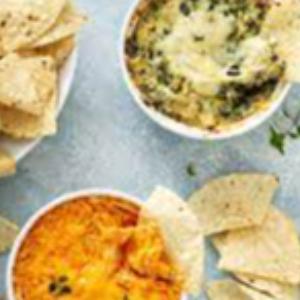 Chip & Dip Sampler for 10 (Choose 2 or 3)